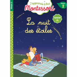 ISBN La nuit des étoiles, niveau 2 - J'apprends à lire Montessori, Éducatif, Français, 32 pages