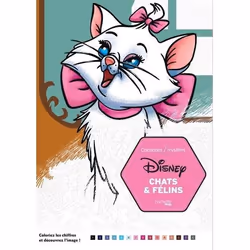 Coloriages mystères Disney - Chats et félins