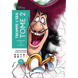 Coloriages mystères Disney trompe loeil Tome 2