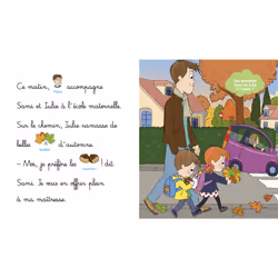 Les histoires de P'tit Sami Maternelle (3-5 ans) : Sami et Julie à l'école maternelle (Cartonné)