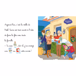 Les histoires de P'tit Sami Maternelle (3-5 ans) : Sami et Julie fêtent Noël (Cartonné)