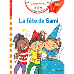 ISBN Sami et Julie CP Niveau 1 La fête de Sami, Éducatif, Français, 32 pages