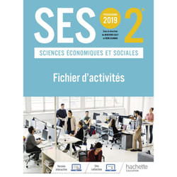 Fichier d'activités SES 2nde - Ed. 2019 (Broché)