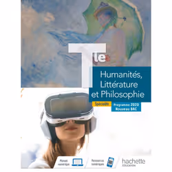ISBN Humanités, Littérature et Philosophie Terminale Spécialité - Livre élève - Ed. 2020, Éducatif, Français, 420 pages
