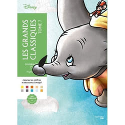 Coloriages mystères - Les Grands classiques Disney Tome 7