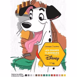 Coloriages mystères - Les Grands classiques Disney Tome 6