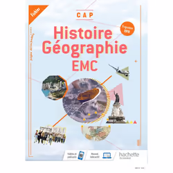 ISBN Histoire-Géographie-EMC CAP - Consommable élève- Éd. 2019, Éducatif, Français, 144 pages