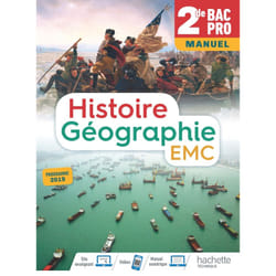 Histoire-Géographie-EMC 2de Bac Pro - Livre de l'Elève (manuel) - Éd. 2019 (Broché)