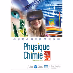 ISBN Physique-Chimie 2de Bac Pro - Livre élève - Éd. 2019, Éducatif, Français, 176 pages