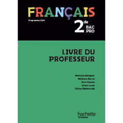 ISBN Français 2de Bac Pro - Livre du professeur - éd. 2019, Éducatif, Français, 144 pages