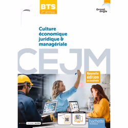 ISBN Culture économique juridique et managériale BTS 2e année Coll Grand-Angle - livre élève éd. 2023, Éducatif, Français, 21 ...