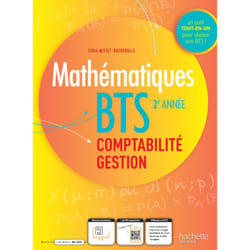 Maths BTS comptabilité et gestion 2e année - Livre de l'élève