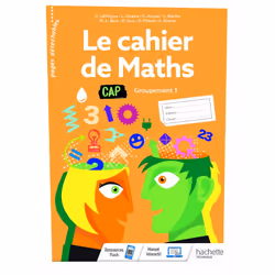 ISBN Le cahier de Maths Groupement 1 CAP - cahier de l'élève- Éd. 2020, Éducatif, Français, 192 pages