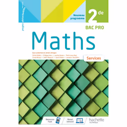 ISBN Mathématiques Services 2de Bac Pro - cahier de l'élève - Éd 2020, Éducatif, Français, 160 pages