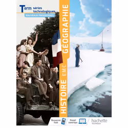 ISBN Histoire Géographie EMC Terminale séries technologiques - Livre élève - Éd. 2020, Éducatif, Français, 288 pages