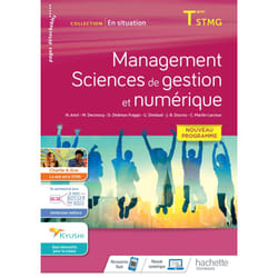 En situation Management, Sciences de gestion et numérique - cahier de l'élève - Éd. 2020