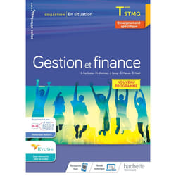 En situation Gestion et Finance Terminale STMG - cahier de l'élève - Éd. 2020 (Broché)