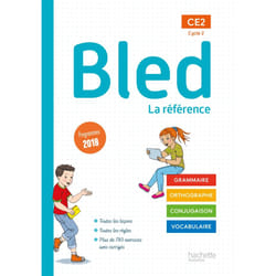Bled CE2 - Manuel de l'élève - Edition 2021 (Relié)