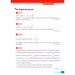 Objectif Brevet Maths