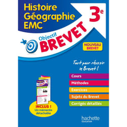 Histoire géographie, EMC 3e - nouveau brevet (Broché)