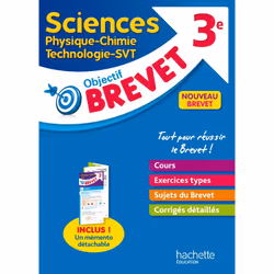 ISBN Objectif Brevet Sciences, Éducatif, Français, 224 pages