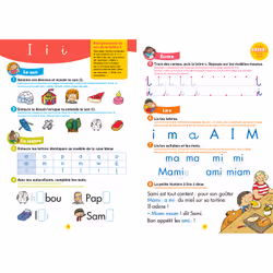 Sami et Julie - Je me prépare à la lecture de la Grande Section au CP - Cahier de vacances 2024 (Broché)