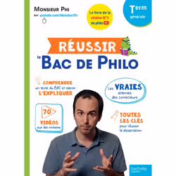 ISBN Réussir le Bac de Philo, Éducatif, Français, 192 pages