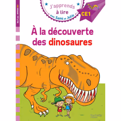 ISBN Sami et Julie CE1 - A la découverte des dinosaures, Éducatif, Français, 32 pages