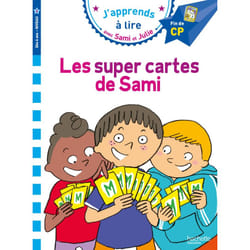 Sami et Julie CP niveau 3 - Les super cartes de Sami (Broché)