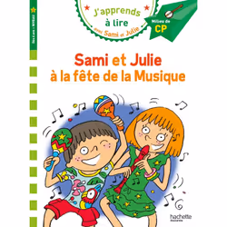ISBN Sami et Julie CP niveau 2 - La fête de la musique, Éducatif, Français, 32 pages