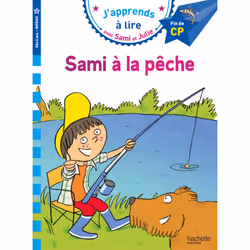 ISBN Sami et Julie CP niveau 3 - Sami à la pêche, Éducatif, Français, 32 pages