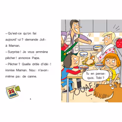Sami et Julie CP niveau 3 - Sami à la pêche (Broché)