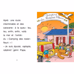 Sami et Julie CP niveau 2 - Sami et Julie au camping (Broché) - Vue supplémentaire 2