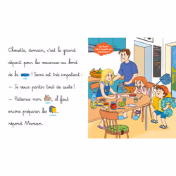 Les histoires de P'tit Sami Maternelle (3-5 ans) : Sami et Julie partent en vacances (Broché)