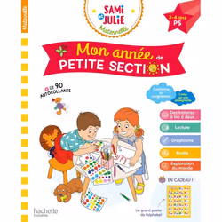 ISBN Mon année de Petite Section avec Sami et Julie 3-4 ans, Éducatif, Français, 80 pages