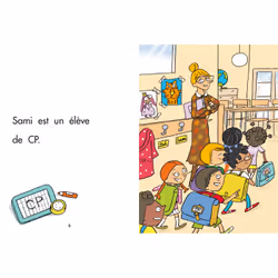 Sami et Julie CP Niveau 1 Sami à l'école (Broché)