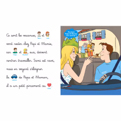 Les histoires de P'tit Sami Maternelle (3-5 ans) : Sami et Julie chez Mamie et Papi (Broché)