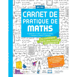 Cahier de Maths Bac Pro - Cahier de consolidation -  Éd. 2021 (Broché)