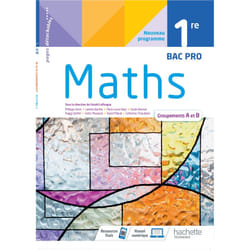 Mathématiques 1ère Bac Pro groupements A et B - cahier de l'élève -  Éd. 2021 (Broché)