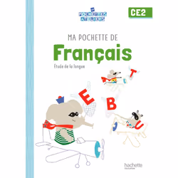 ISBN Ma pochette de français CE2 - Les Pochettes Ateliers - Pochette élève - Ed. 2021, Éducatif, Français, 132 pages