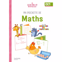 ISBN Ma pochette de maths CE1 - Les Pochettes Ateliers - Pochette élève - Ed. 2021, Éducatif, Français, 176 pages