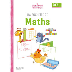 Ma pochette de maths CE1 - Les Pochettes Ateliers - Pochette élève - Ed. 2021 (Pochette)