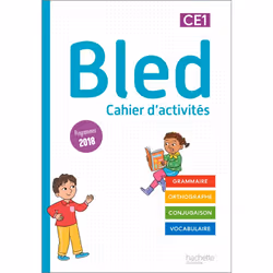 ISBN Bled CE1 - Cahier de l'élève - Edition 2022, Éducatif, Français, 64 pages