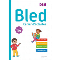 Bled CE1 - Cahier de l'élève - Edition 2022 (Broché)