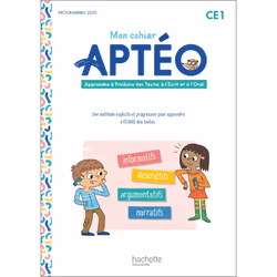 ISBN Mon cahier Aptéo CE1 - Cahier élève - Ed. 2022, Éducatif, Français, 64 pages