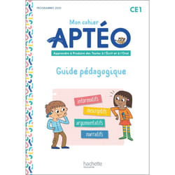 Mon cahier Aptéo : CE1 - guide pédagogique
