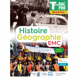 ISBN Histoire-Géographie terminale Bac Pro - livre élève - Éd. 2021, Éducatif, Français, 192 pages