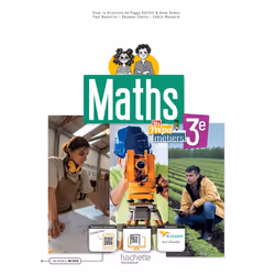 ISBN Mathématiques 3e Prépa-métiers - Livre élève - éd. 2022, Éducatif, Français, 192 pages
