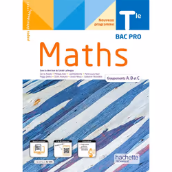 ISBN Mathématiques Terminale Bac Pro groupements A, B et C - Livre élève - Éd. 2022, Éducatif, Français, 192 pages