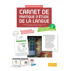 Carnet de pratique d'étude de la langue voie professionnelle - niveau 2  - Livre élève - éd. 2023 (Broché)